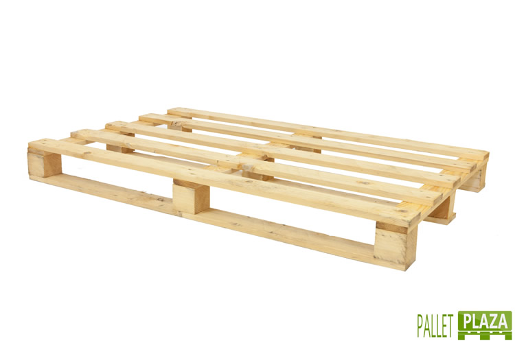 Houten pallets 80x120cm 5 dekplanken 2e/3e keus hout 500kg Pallet Plaza
