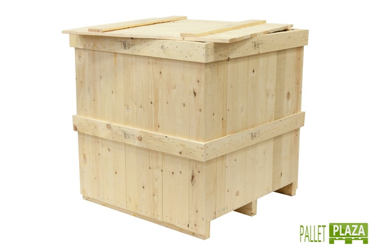 klem Verdachte verzameling Exportkist 100x100x100cm conf. ISPM 15 - Pallet Plaza