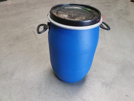 Gebruikte kunststof Klemdeksel vat 30 liter