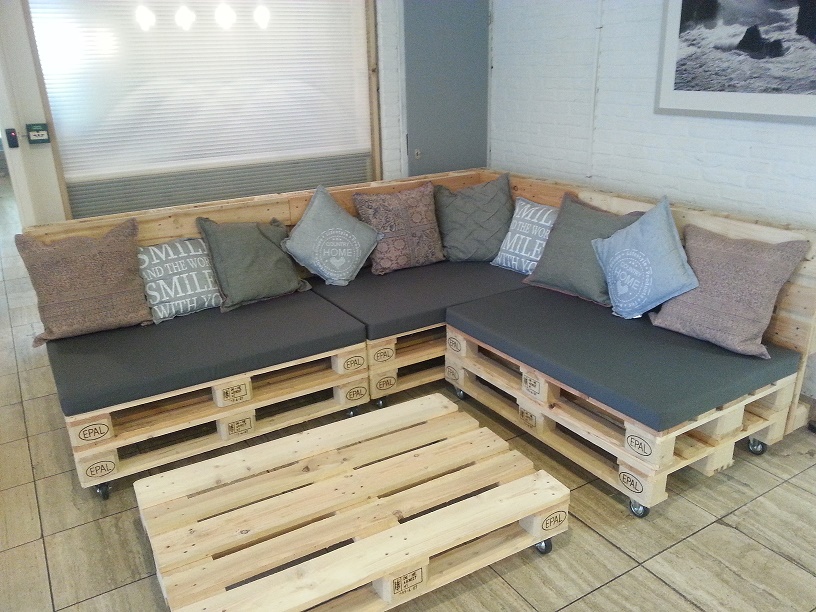 Spiksplinternieuw creatief met pallets meubels - Pallet Plaza QI-11
