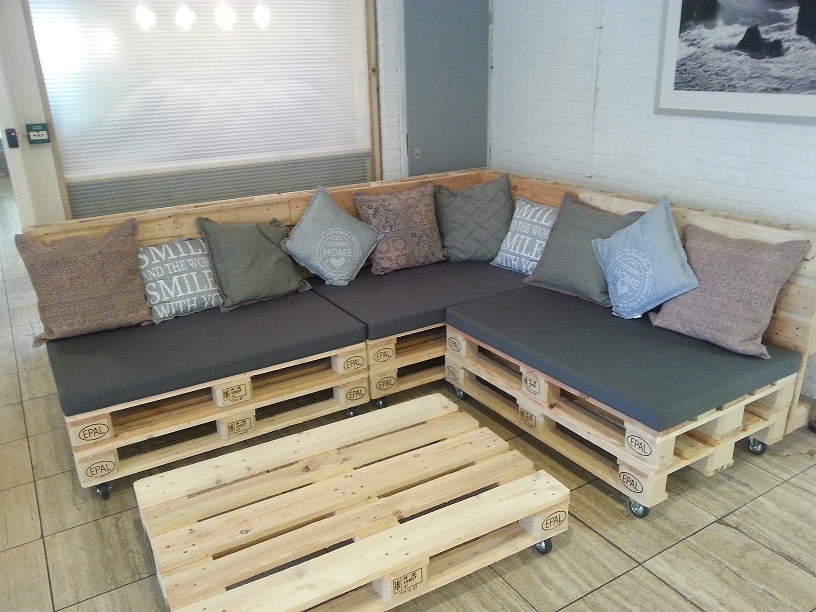 Spiksplinternieuw creatief met pallets meubels - Pallet Plaza VP-43