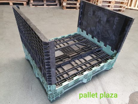 Gebruikte kunststof vouwbare palletbox 100x120cm