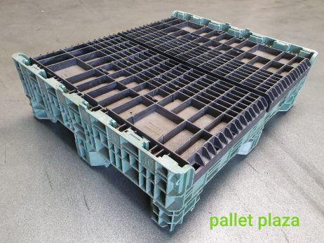 Gebruikte kunststof vouwbare palletbox 100x120cm - Afbeelding 5