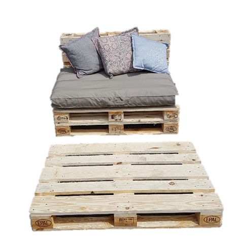 Bedachtzaam Lang angst Nieuwe loungeset compleet van europallets - Pallet Plaza Online