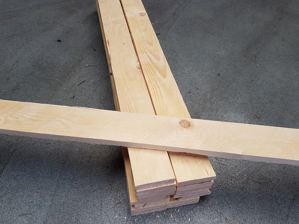 Palletplanken 1000x75x16mm Nieuwe palletplanken