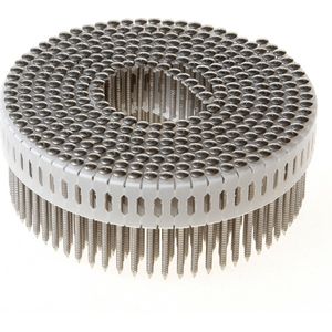 Coilnagels ring RVS 2.3x55mm (5250st) plastic gebonden