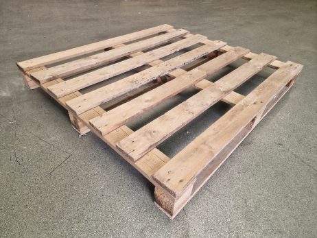 Gebruikte pallet 110x120 langloop middelzwaar