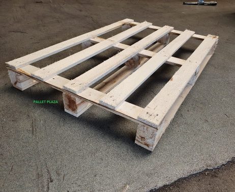 Houten pallets 80x120cm 5 dekplanken ISPM-15 houten klos