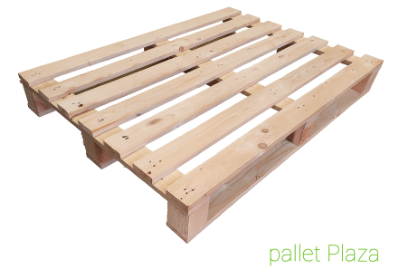 Houten pallets 80x110cm 7 dekplanken ISPM-15