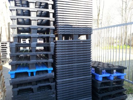 Gebruikte nestbare 80x120 pallets in de mix partij - Afbeelding 3