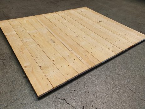 Houten legborden vuren 180x110cm ruw gezaagd gesloten