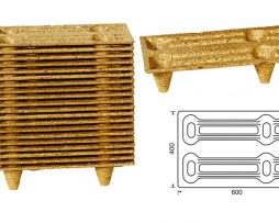 Houtvezel pallets