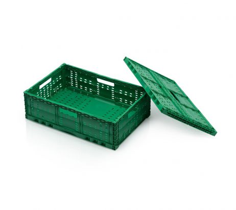 Vouwbakken geperforeerd 600x400x220mm - Afbeelding 3