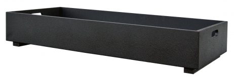 Krattenkar Aluminium Zwart 12 Euronorm Bakken 181x60x110cm - Afbeelding 6