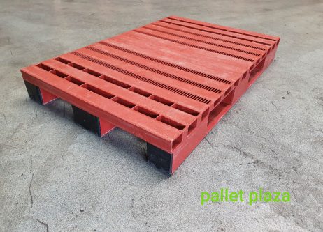 Gebruikte kunststof pallet 1200x800mm