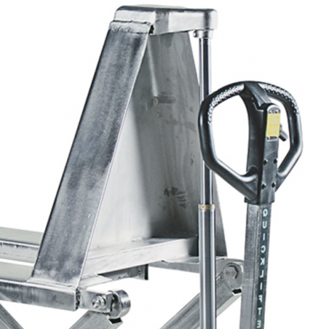 RVS schaarpalletwagen 1150 MM 1000KG Nylon/ Nylon - Afbeelding 3