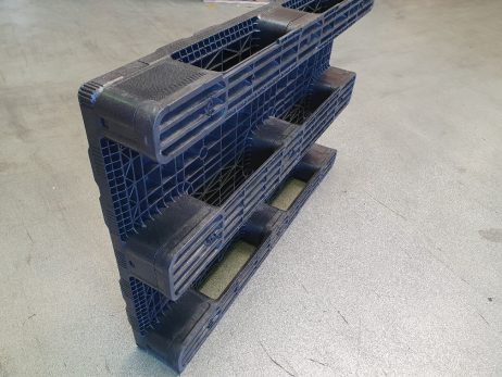 Plastic pallet 1200x800mm closed deck