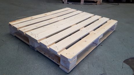 Gebruikte pallets 100x120cm Zware Kruisdek 1500kg