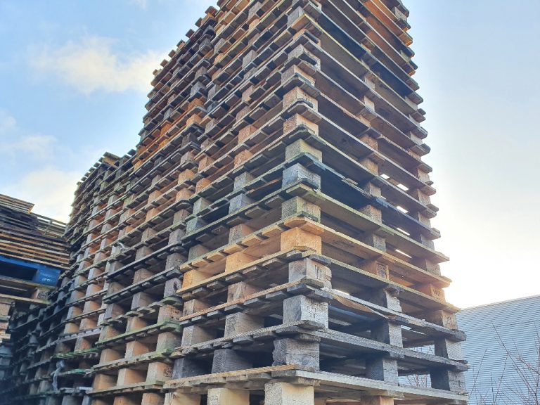 Gebruikte pallets 100x120cm Omloop Type VMF pallet 1250kg