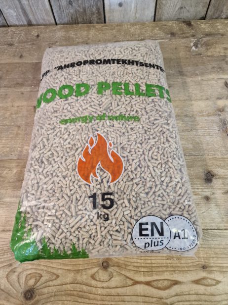 Pellets 70 zakken pine van 15kg per zak 6mm pallet 1050kg ENplus A1 certificeerd - Afbeelding 2