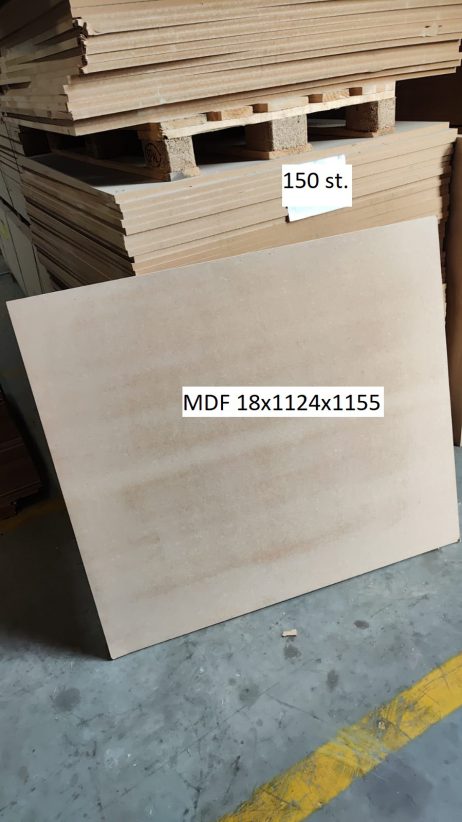 MDF Platen 18mm 1155x1124mm