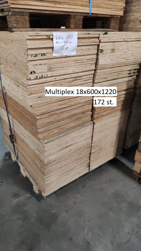 Multiplex Platen 18mm 600x1220mm