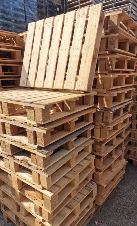 Gebruikte Pallets Open Dek 68x86cm
