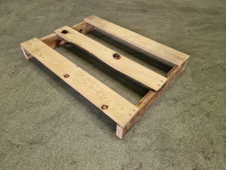 Display pallet 60x80cm verkleurd partij