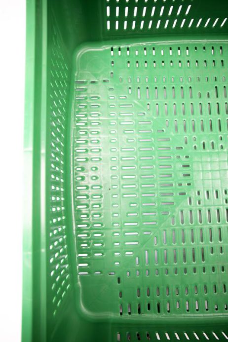 Kunststof Palletbox Open 113x113x76cm Foodgrade - Afbeelding 3