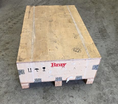 Gebruikte multiplex kist 71x115x38 cm kist
