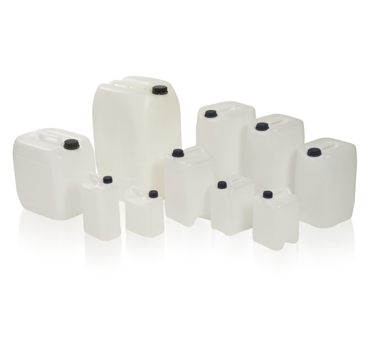 10 x 5 liter jerrycan AUDE HAUS AGRIPLAS kunststof jerrycan 5 liter HDPE