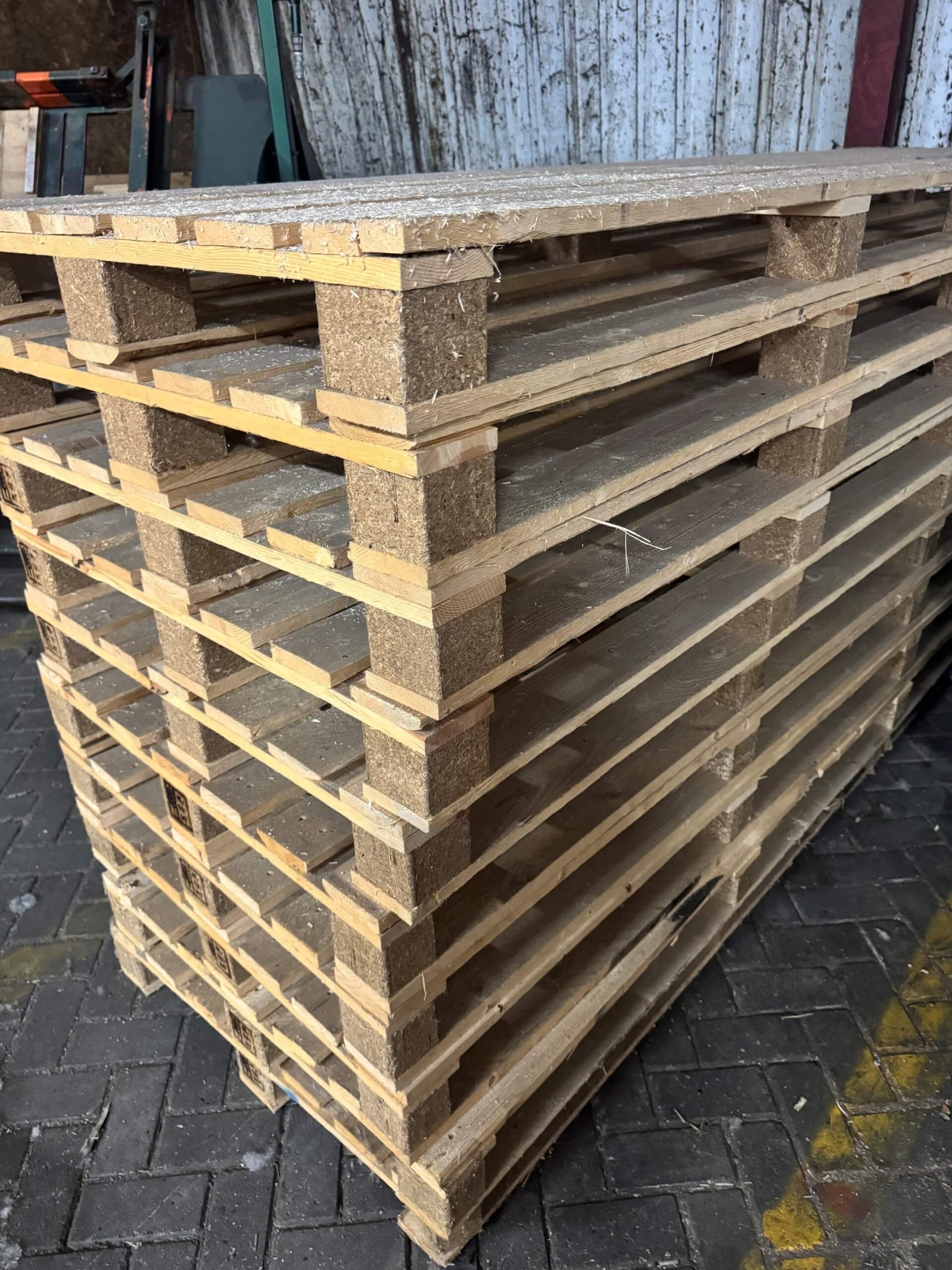 Nieuwe pallet 90x330cm ISPM-15 HT - Afbeelding 3