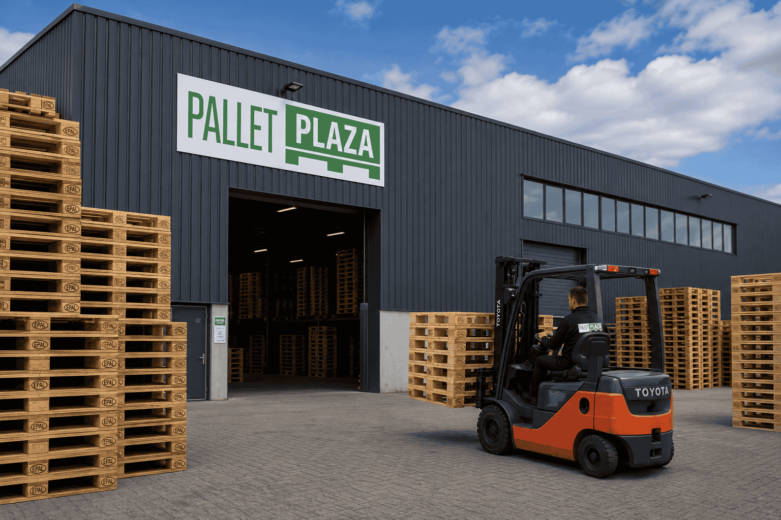 Europallets van Pallet Plaza